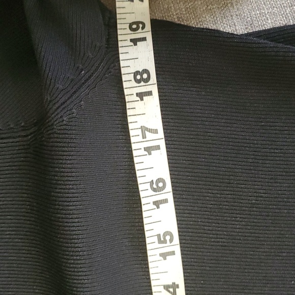 Bcbg woman's black buttondown cardigan sweater size L - Picture 10 of 11